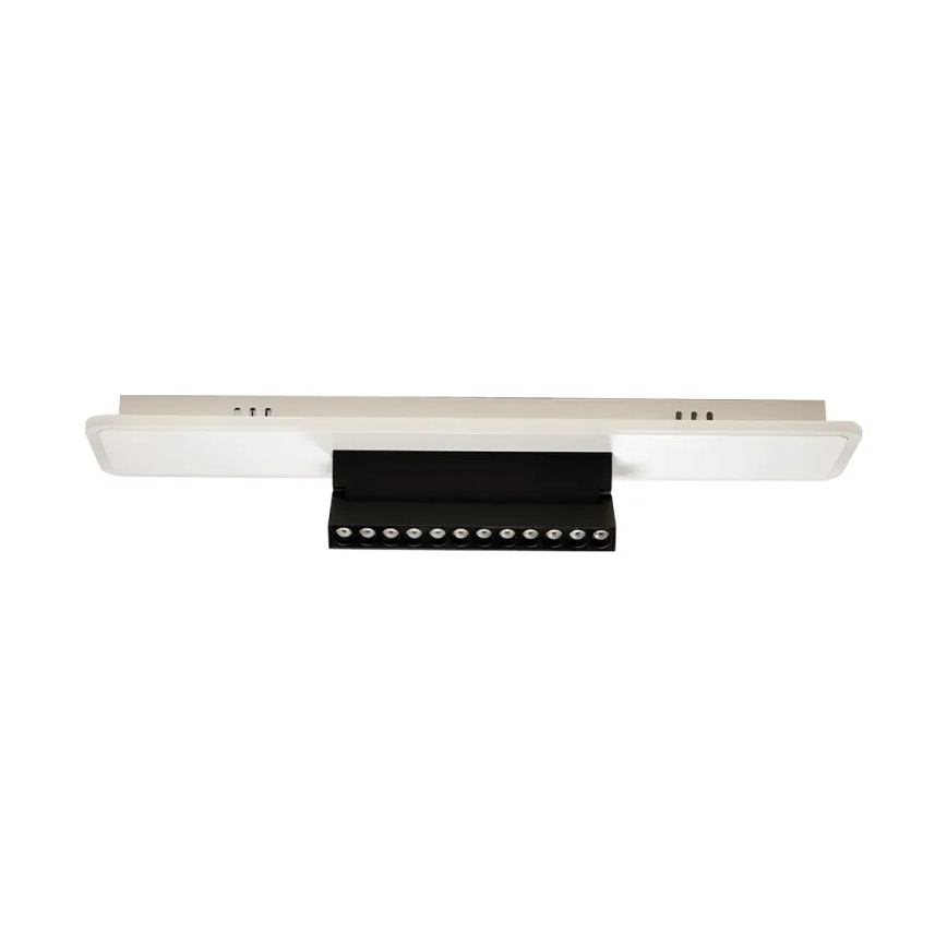 LED Димируем плафон LED/42W/230V 3000-6500K бял + дистанционно управление
