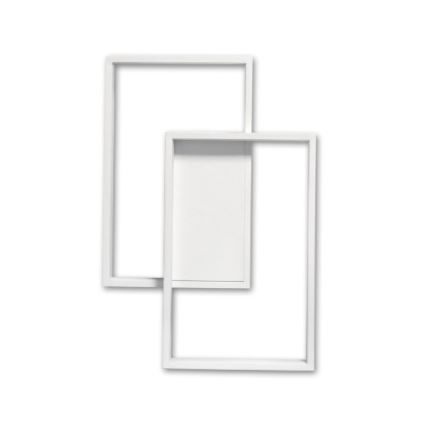 LED Димируем плафон LED/45W/230V 3000-6500K бял + дистанционно управление