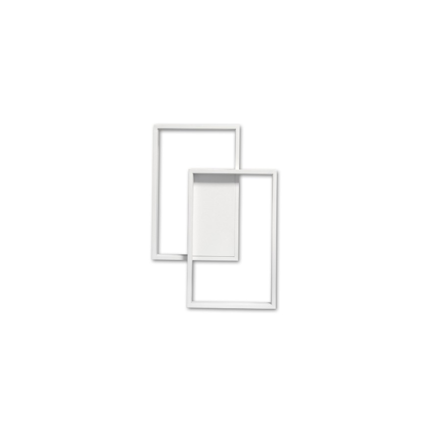 LED Димируем плафон LED/45W/230V 3000-6500K бял + дистанционно управление