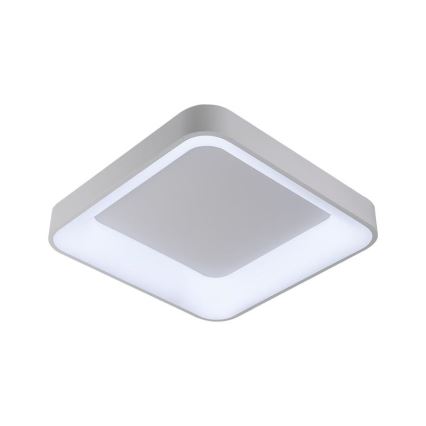 LED Димируем плафон LED/45W/230V 3000-6500K бял + дистанционно управление