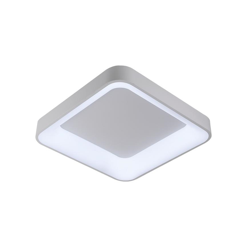 LED Димируем плафон LED/45W/230V 3000-6500K бял + дистанционно управление