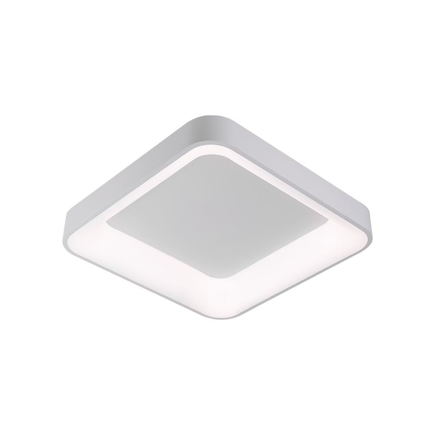 LED Димируем плафон LED/45W/230V 3000-6500K бял + дистанционно управление