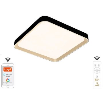 LED Димируем плафон LED/48W/230V 2700-6500K Wi-Fi Tuya + дистанционно управление