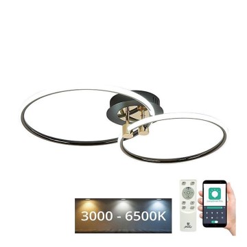LED Димируем плафон LED/48W/230V 3000-6500K + дистанционно управление