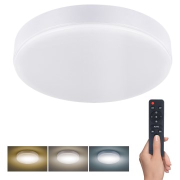 LED Димируем плафон LED/50W/230V 3000-6000K + дистанционно управление