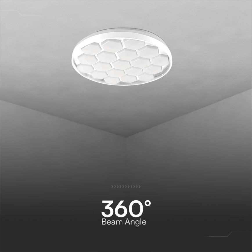 LED Димируем плафон LED/60W/230V 3000/4000/6500K + дистанционно управление