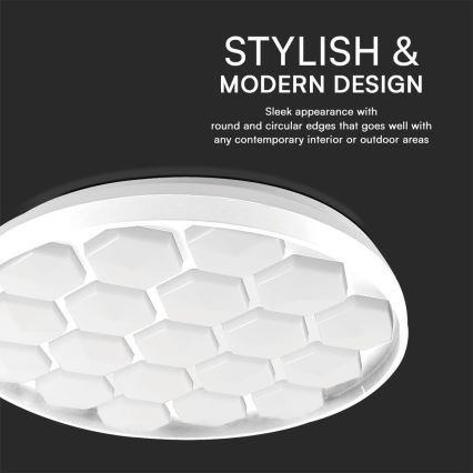 LED Димируем плафон LED/60W/230V 3000/4000/6500K + дистанционно управление