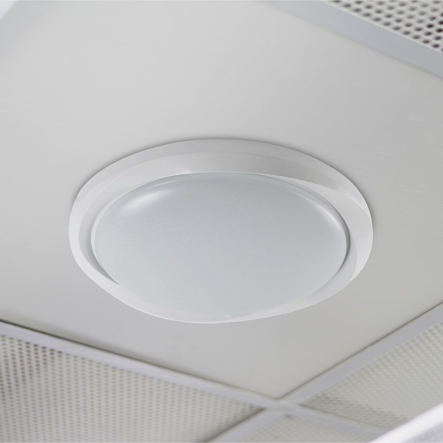 LED Димируем плафон LED/60W/230V 3000-6500K 49,2 см бял + дистанционно управление