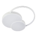 LED Димируем плафон LED/60W/230V 3000-6500K бял + дистанционно управление