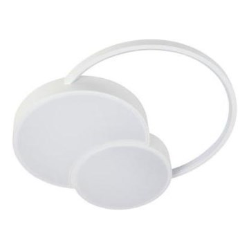 LED Димируем плафон LED/60W/230V 3000-6500K бял + дистанционно управление
