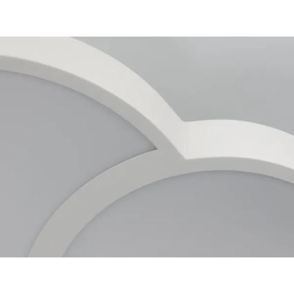 LED Димируем плафон LED/60W/230V 3000-6500K бял + дистанционно управление