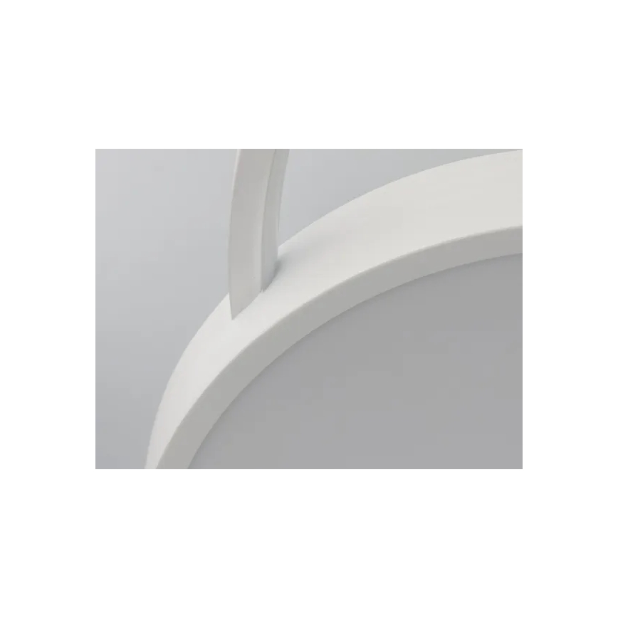 LED Димируем плафон LED/60W/230V 3000-6500K бял + дистанционно управление