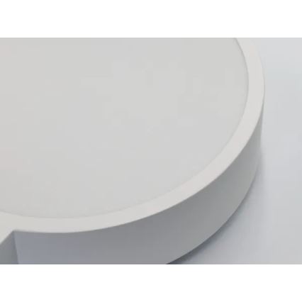LED Димируем плафон LED/60W/230V 3000-6500K бял + дистанционно управление