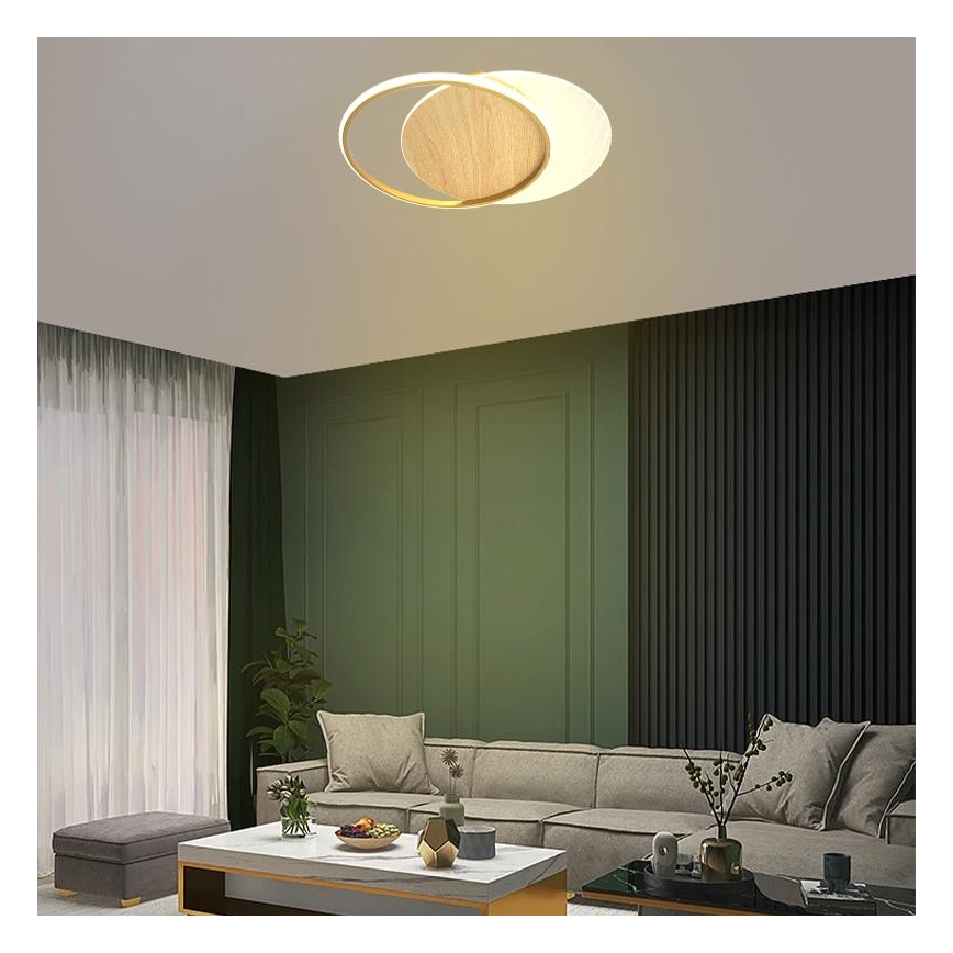 LED Димируем плафон LED/60W/230V 3000-6500K + дистанционно управление