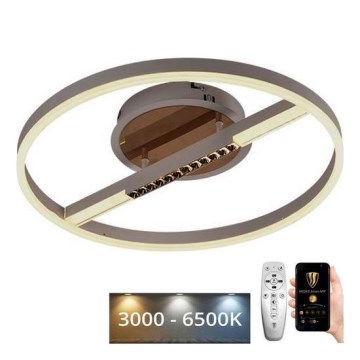 LED Димируем плафон LED/60W/230V 3000-6500K + дистанционно управление