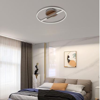 LED Димируем плафон LED/60W/230V 3000-6500K + дистанционно управление
