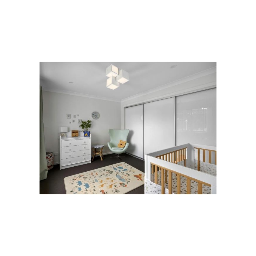 LED Димируем плафон LED/60W/230V 3000-6500K + дистанционно управление