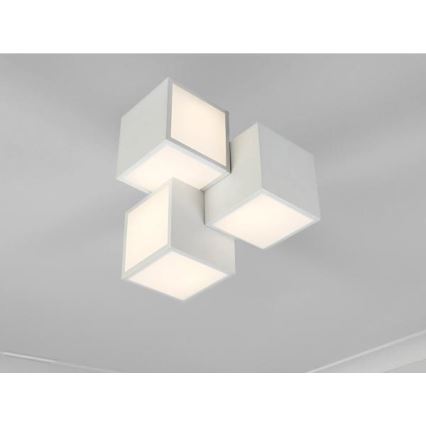 LED Димируем плафон LED/60W/230V 3000-6500K + дистанционно управление