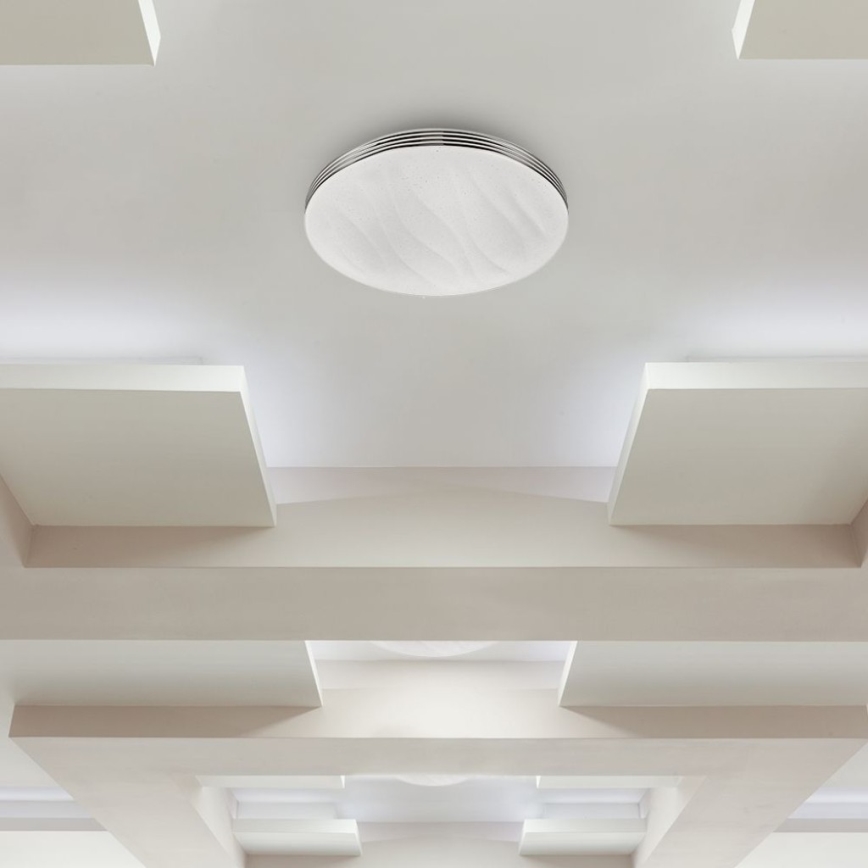 LED Димируем плафон LED/60W/230V 3000K/4000K/6500K + дистанционно