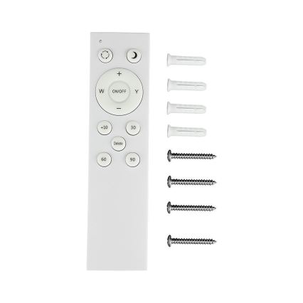 LED Димируем плафон LED/60W/230V 3000K/4000K/6500K + дистанционно