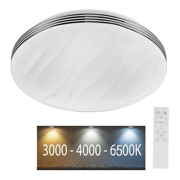 LED Димируем плафон LED/60W/230V 3000K/4000K/6500K + дистанционно