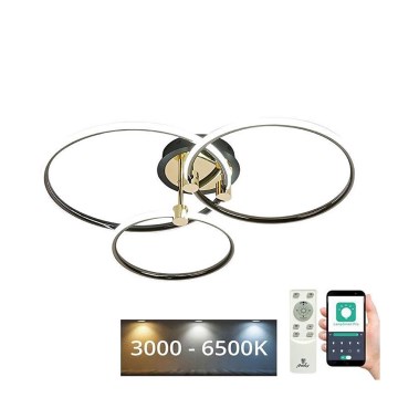 LED Димируем плафон LED/64W/230V 3000-6500K + дистанционно управление