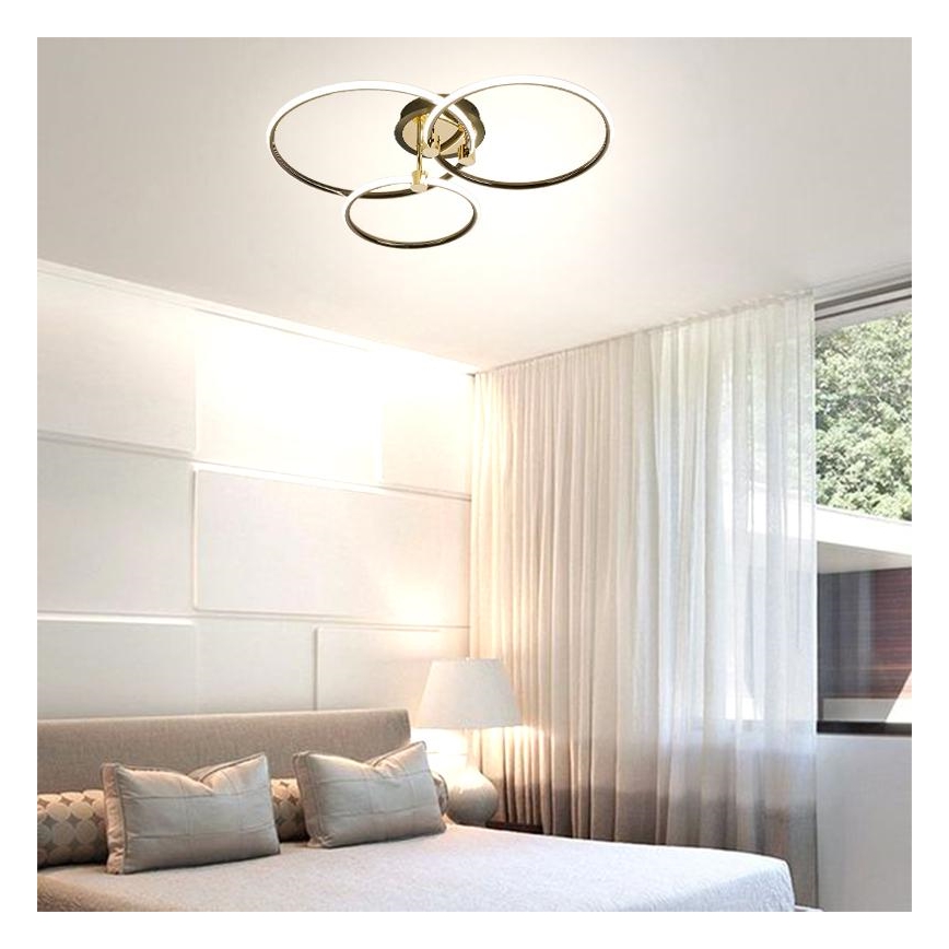 LED Димируем плафон LED/64W/230V 3000-6500K + дистанционно управление