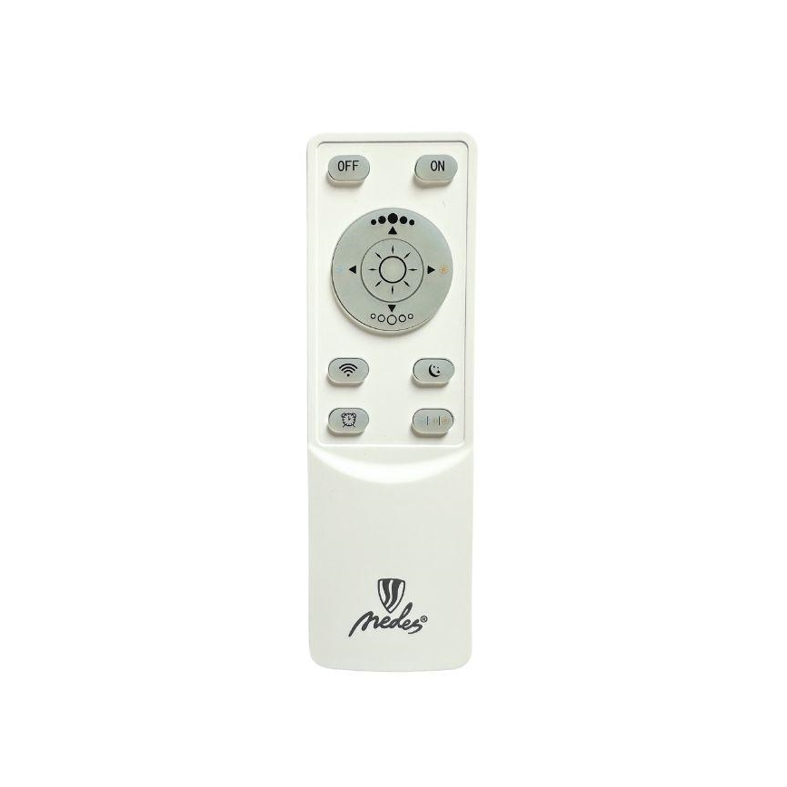LED Димируем плафон LED/70W/230V 3000-6500K черен/кафяв + дистанционно управление