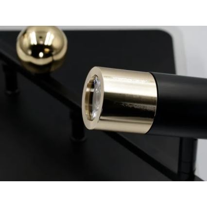 LED Димируем плафон LED/70W/230V 3000-6500K черен + дистанционно управление