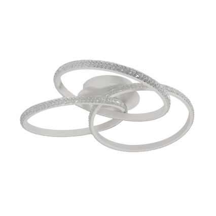 LED Димируем плафон LED/70W/230V 3000-6500K бял + дистанционно управление