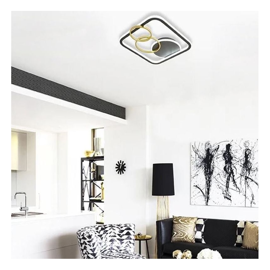 LED Димируем плафон LED/70W/230V 3000-6500K + дистанционно управление