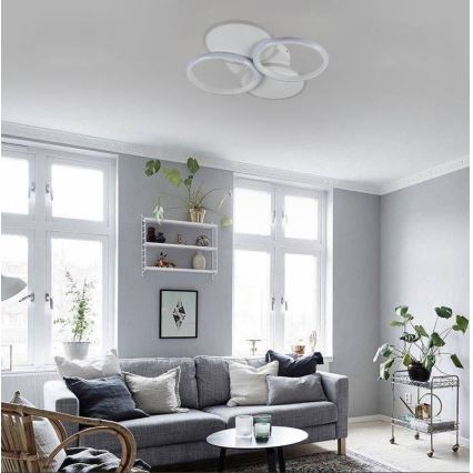 LED Димируем плафон LED/70W/230V 3000-6500K + дистанционно управление