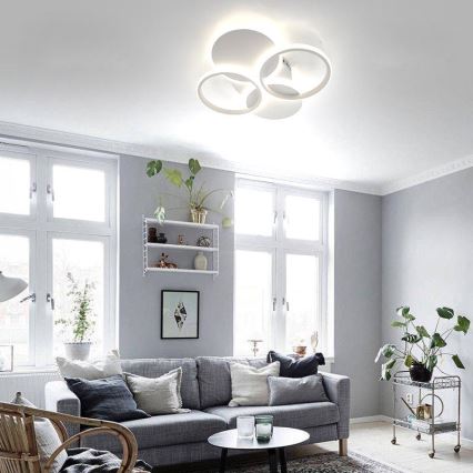 LED Димируем плафон LED/70W/230V 3000-6500K + дистанционно управление