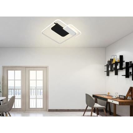 LED Димируем плафон LED/70W/230V 3000-6500K + дистанционно управление