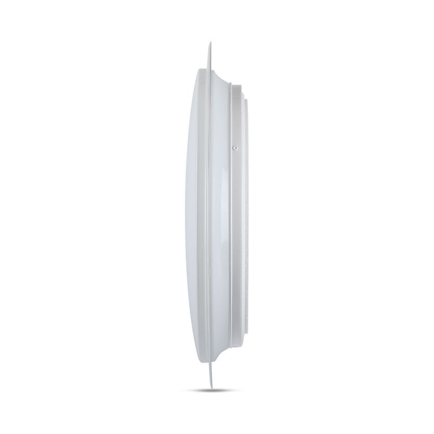 LED Димируем плафон LED/72W/230V 3000-6500K Ø 67 см бял + дистанционно управление