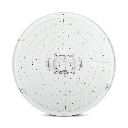 LED Димируем плафон LED/72W/230V 3000-6500K Ø 67 см бял + дистанционно управление