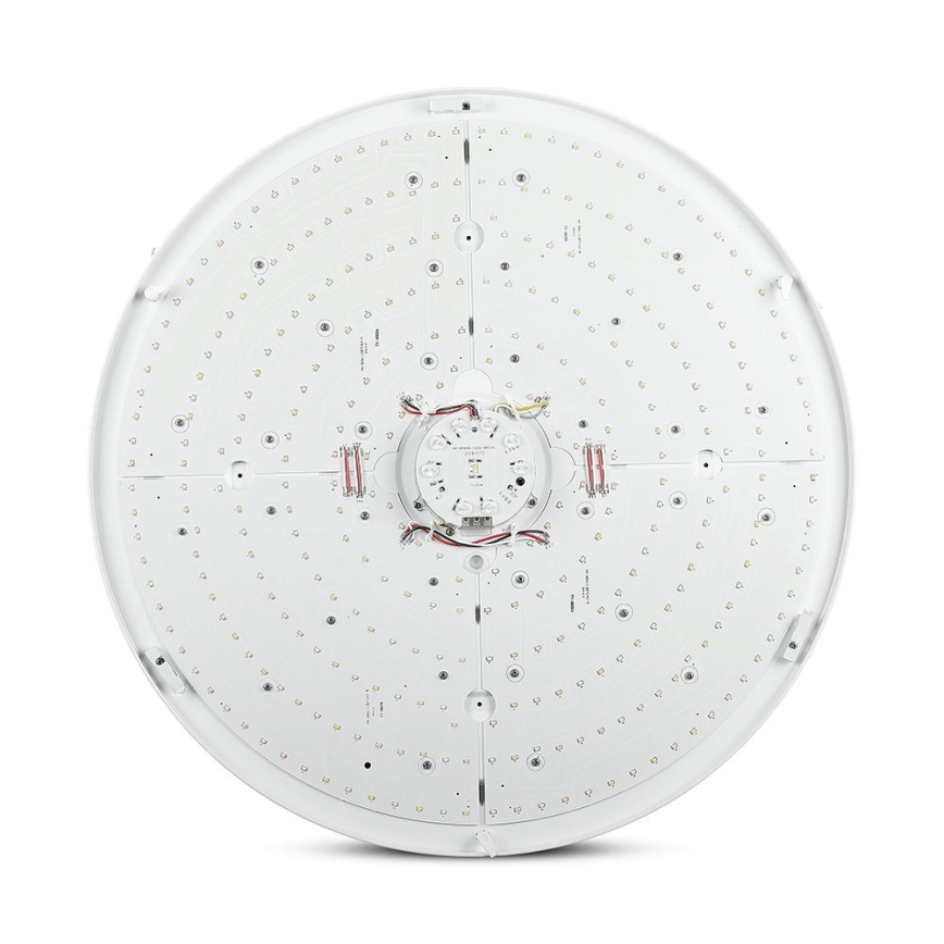 LED Димируем плафон LED/72W/230V 3000-6500K Ø 67 см бял + дистанционно управление
