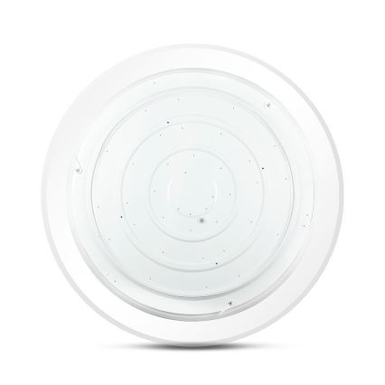 LED Димируем плафон LED/72W/230V 3000-6500K Ø 67 см бял + дистанционно управление