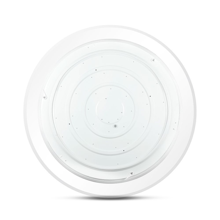 LED Димируем плафон LED/72W/230V 3000-6500K Ø 67 см бял + дистанционно управление