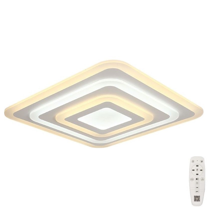 LED Димируем плафон LED/77W/230V 3000-6500K + дистанционно управление