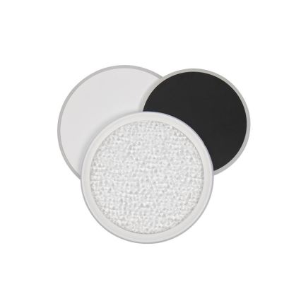 LED Димируем плафон LED/80W/230V 3000-6500K бял + дистанционно управление