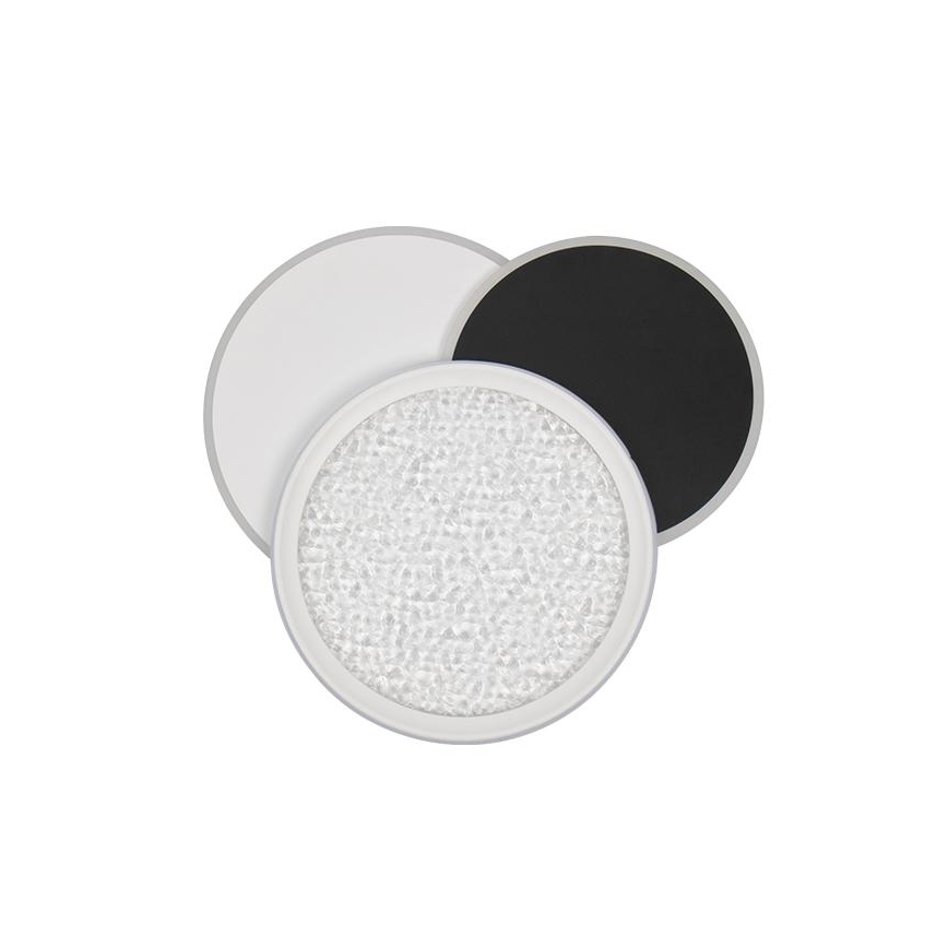 LED Димируем плафон LED/80W/230V 3000-6500K бял + дистанционно управление