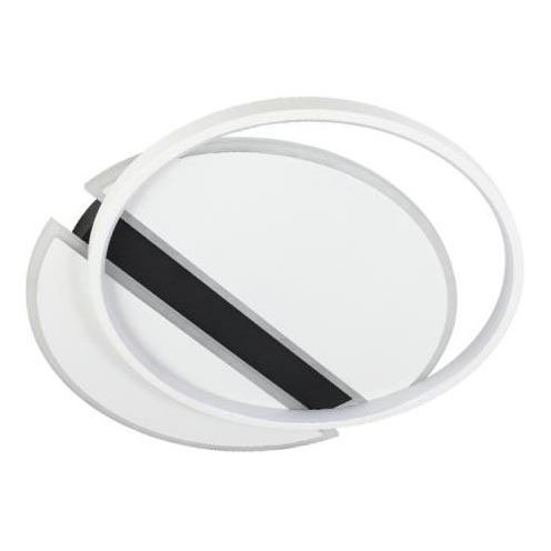 LED Димируем плафон LED/80W/230V 3000-6500K бял + дистанционно управление