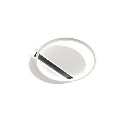 LED Димируем плафон LED/80W/230V 3000-6500K бял + дистанционно управление