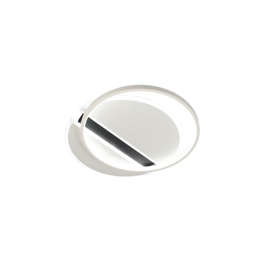 LED Димируем плафон LED/80W/230V 3000-6500K бял + дистанционно управление
