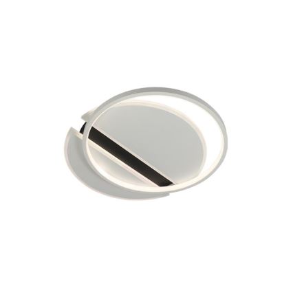 LED Димируем плафон LED/80W/230V 3000-6500K бял + дистанционно управление