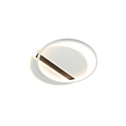 LED Димируем плафон LED/80W/230V 3000-6500K бял + дистанционно управление