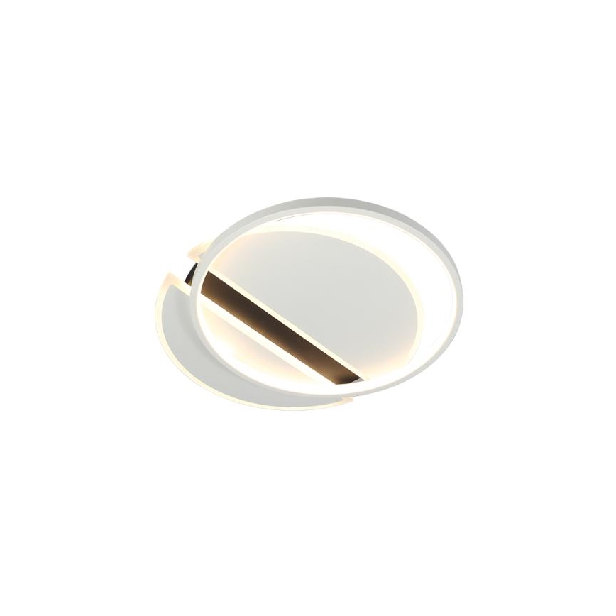 LED Димируем плафон LED/80W/230V 3000-6500K бял + дистанционно управление