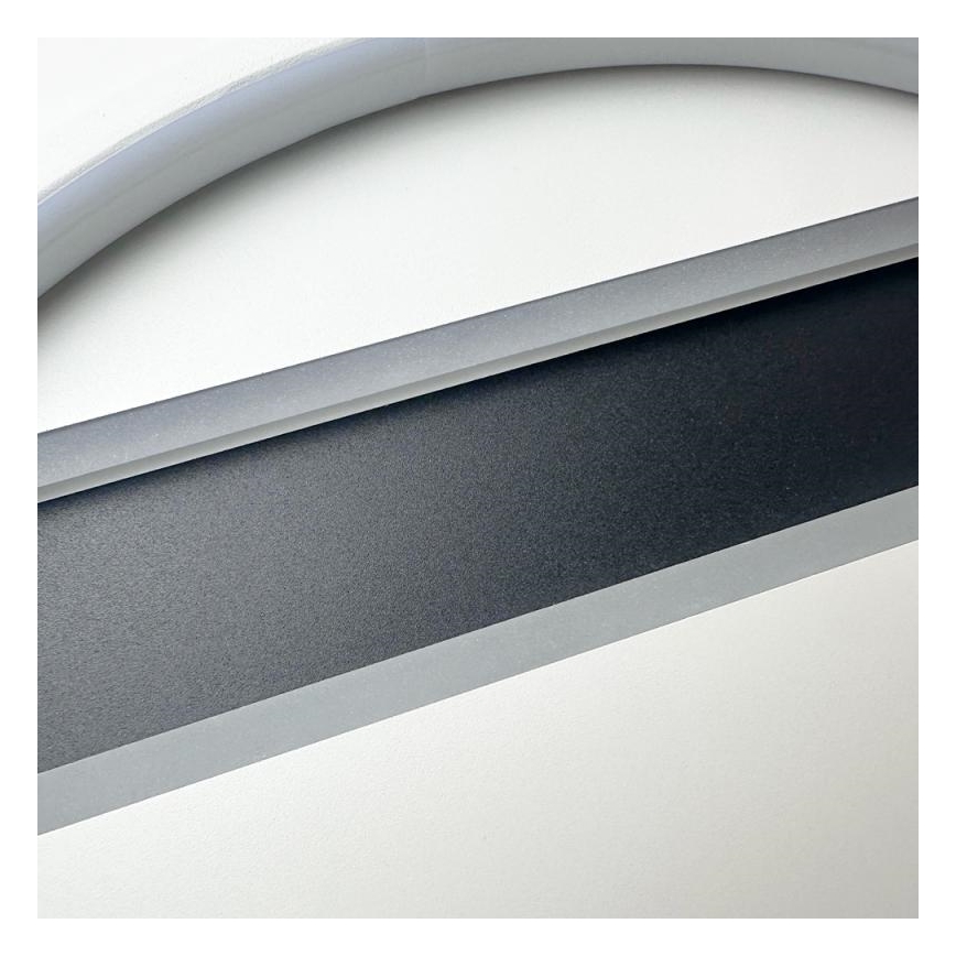 LED Димируем плафон LED/80W/230V 3000-6500K бял + дистанционно управление