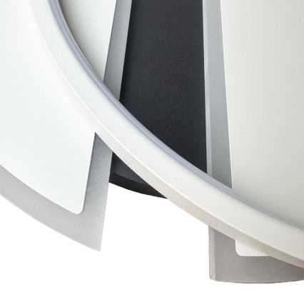LED Димируем плафон LED/80W/230V 3000-6500K бял + дистанционно управление